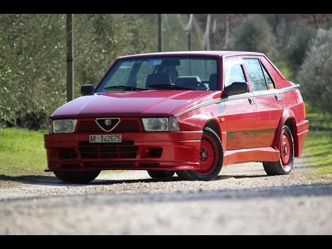 Alfa Romeo 75 Turbo Evoluzione - Davide Cironi Drive Experience (SUBS)